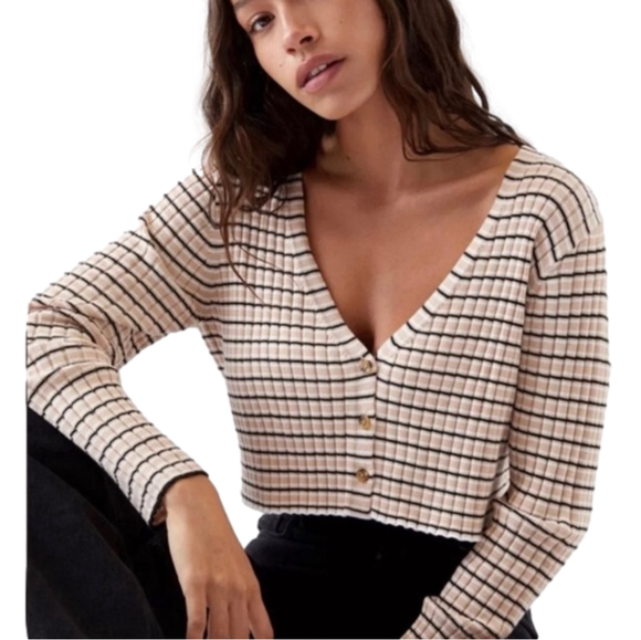 PacSun Long sleeve Crop Top - Picture 1 of 5